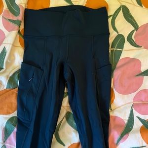 Blue Athleta leggings
